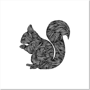 LITTLE SQUIRREL Posters and Art